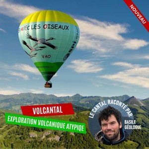 Bon cadeau Vol scientifique en montgolfière – VolCantal